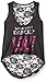 Gia-Mia Dance Girls' Big LOL Lace Back Tank