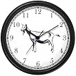 Billy Goat Animal Wall Clock by WatchBuddy Timepieces (White Frame)