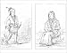 Photographic Print of Native Americans, North Western Frontier, 1841. from Heritage-Images