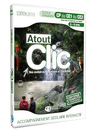 Atout clic ecole primaire CP ou CE1 ou CE2 - édition 2010