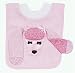 Mullins Square Poodle Teether Bib