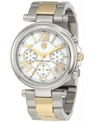 Andrew Marc Womens AM40002 Classic Chronograph Mother-Of-Pearl Dial Watch