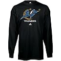 adidas Washington Wizards Black Primary Logo Long Sleeve T-shirt