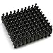 24-Count CMS NeoPin® Black Magnetic Push Pins - Can Hold up to 16 Pages of 20 lb Paper