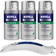 Philips HS 803/04 Rasier-Emulsion NIVEA for Men (f�r HS8460/HS8440/HS8420 und HS8060/HS8040/HS8020), 3-er Pack