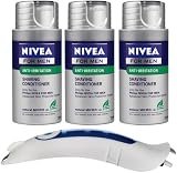 Philips HS803/04 NIVEA for Men Shaving Conditioner Balm with Replacement Cartridge - 3-Pack