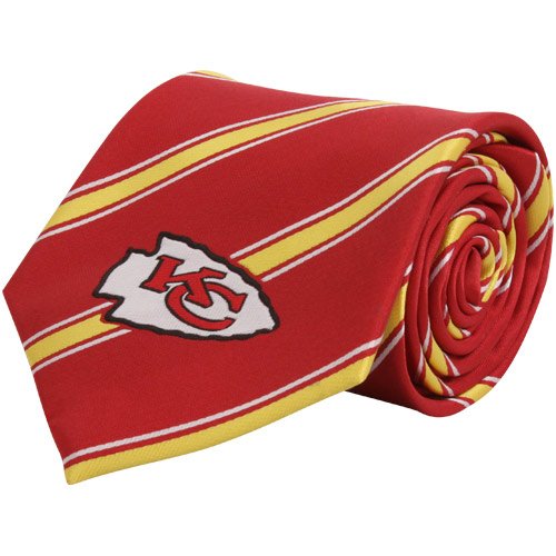 Eagles Wings Kansas City Chiefs Woven Polyester Tie