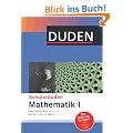 Duden. Sch�lerduden. Mathematik 1: Das Fachlexikon von A-Z f�r die 5. bis 10. Klasse