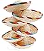Juvale 6 Pack Mini Mexican Straw Sombrero Fiesta Party Hats for Cinco de Mayo Party Supplies, 3 x 8 Inches