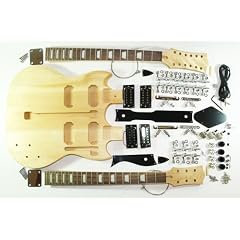 kompletter Bausatz f�r eine Double Neck E-Gitarre