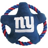 Pets First Star Disk Toy, New York Giants