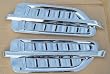 Universal Side Fender Vents Hood Scoops for Cars, Trucks, SUVs- Chrome Single Bar