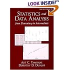 Statistics and Data Analysis: From Elementary to Intermediate by  Ajit C. Tamhane and Dorothy D. Dunlop