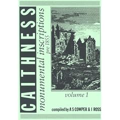 Caithness Monumental Inscriptions - Pre-1855: v. 1