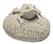 Carruth 332 Frog Welcome Stone