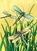 Dragonflies in Flight Garden Flag