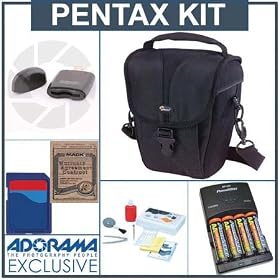 Advanced Accessory Kit for Pentax K2000, K200D, K100D, K110D Digital SLR Cameras by Unknown