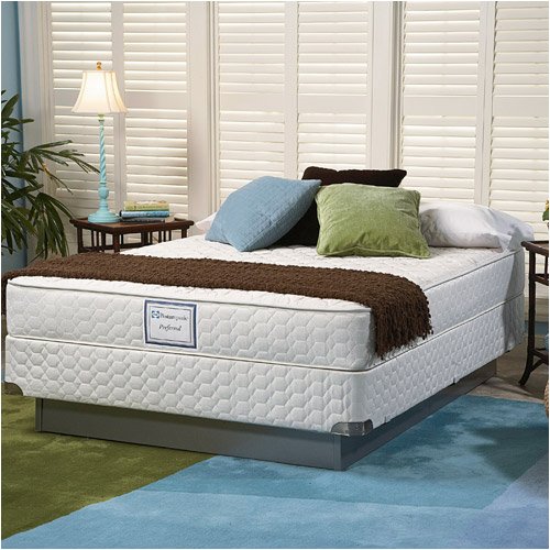Kitchen: Sealy 50481030 / 60400X30 Sealy Posturepedic Twin Jacquin Ultra Plush Mattress Set