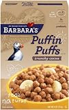 Sale Barbara's Bakery Puffin Puffs Cereal, Crunchy Cocoa, 9-Ounce Boxes (Pack of 6) by Barbara's Bakery