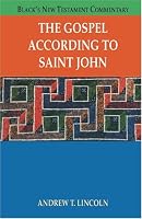 The Gospel According To Saint John (Black's New Testament Commentary)