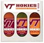 Virginia Tech Hokies NCAA Grilling Gift Set (12oz Cajun, 12oz Lime, 12oz Peach)