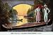Canvas Print, Charles River Model Canoe - 18 x 12
