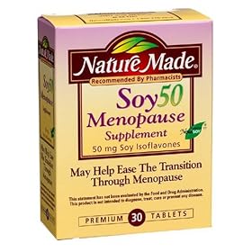 Nature Made Soy Menopause, 30 Tablets