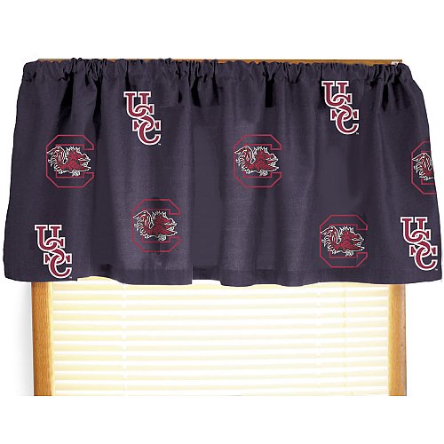 South Carolina Gamecocks Curtain Valance from College Covers