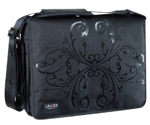 Laurex Medium Laptop Messenger Bag - Shadow Bloom. Black. Medium. Laurex Medium Laptop Messenger Bag - Shadow Bloom. Black. Medium.