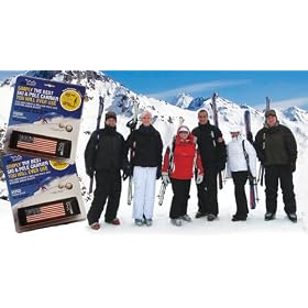 United States Flag Ski & Pole Carrier