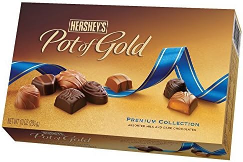 HERSHEY'S POT OF GOLD Premium Assortment (10-Ounce Box) by Pot of Gold