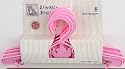 8-Piece Basic Hanger Set, Pink