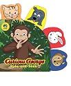 Curious George Hide-and-Seek PBS Shaped Animal Tab Novelty Board Book
