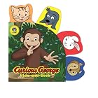 Curious George Hide-and-Seek PBS Shaped Animal Tab Novelty Board Book (Curious George) by  H.A. and Margret Rey