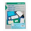 Avery 30600 Pres-a-ply laser address labels, 1 x 2 5/8 inch, white, 3000 per box