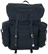 Canvas Nato Style Rucksack MEDIUM - Military Spec - Unisex - Black