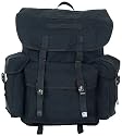 Canvas Nato Style Rucksack MEDIUM - Military Spec - Unisex - Black