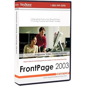 Microsoft FrontPage 2003 Essentials - Beginner Intermediate Advanced Instructor-based Video... by Keystone Learning Systems