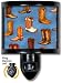 Cowboy Boots - Denim - Night Light by Art Plates