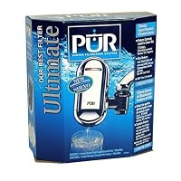 Pur Ultimate FM-8100 Faucet Mount Vertical Filtration System, Chrome