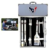 Houston Texans NCAA Barbeque Utensil Set w/Case (8 Pc.)