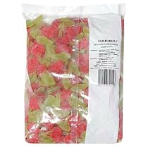 Haribo Gummi Candy, Sour Cherries, 5-Pound Bag