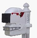 Arizona Cardinals Helmet Style Mailbox