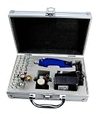 Mini High-Speed Rotary Tool - Die Grinder with 60-Piece Accessory Set - Compact Aluminum Case