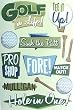 Karen Foster Cardstock Stickers-Golf