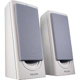 Philips Compelling Sound Quality MMS121 2 Piece Multimedia Stereo Speakers
