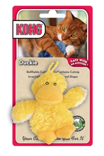 KONG Cat Toy, Duckie Catnip Toy