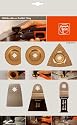 Fein 63903167399 MulltiMaster Profkit Tile Blades for Fein MultiMaster