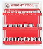 Wright Tool D950 3/4-Inch Drive 12-Point Standard and Deep Sockets [並行輸入品]
