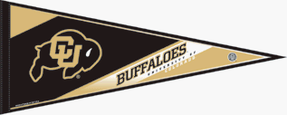 Buy University of Colorado Buffaloes Pennant (2-Pack) by Wincraft